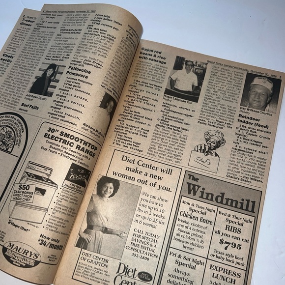 Vintage 1988 Grand Forks Herald Celebrations Cookbook Recipes Magazine Cook Book - Picture 6 of 6